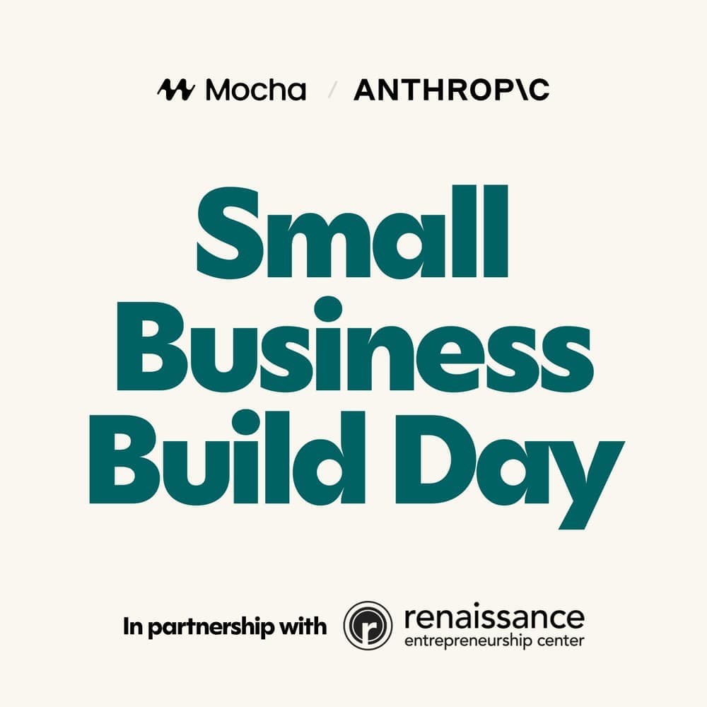 Mocha × Anthropic: Small Business Build Day