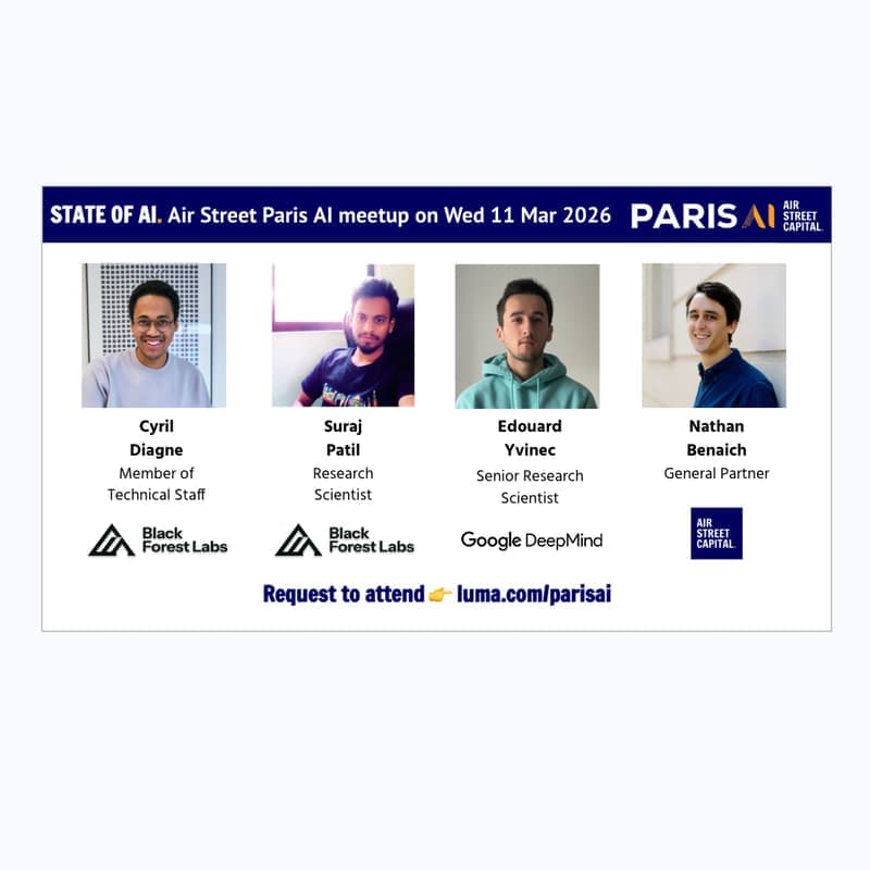 Air Street Paris AI meetup